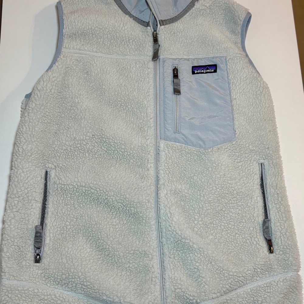 Patagonia classic retro x vest womens grey size Large